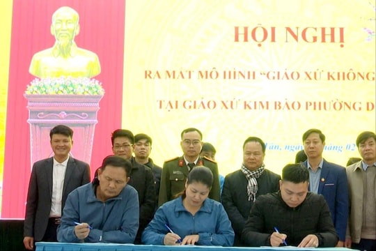 Ra mắt mô hình 'Giáo xứ không ma túy' đầu tiên của Hải Dương