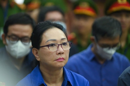 Bà Trương Mỹ Lan hầu tòa phúc thẩm vụ trái phiếu 30.000 tỷ đồng