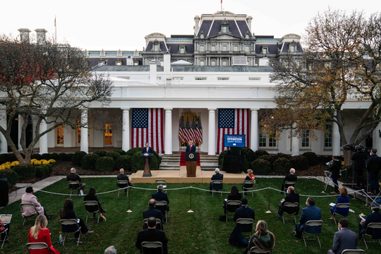 Tổng thống Trump định cải tạo vườn Hồng theo phong cách mới