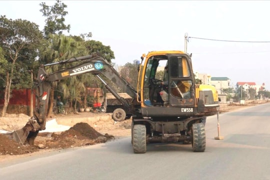 Bình Giang giải ngân vốn đầu tư công ngay từ đầu năm