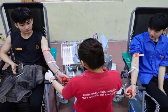 In need of 50,000 blood units, institute calls for more donations before Tet