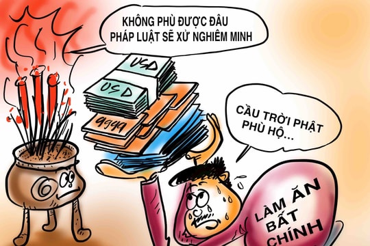 Làm ăn bất chính, đừng mong cúng cầu