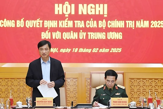 Ủy ban Kiểm tra Trung ương chủ trì lập 19 đoàn kiểm tra về tinh gọn bộ máy