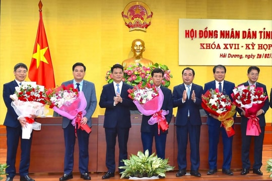 Hải Dương miễn nhiệm chức danh Uỷ viên UBND tỉnh 5 giám đốc các sở hợp nhất, bầu bổ sung 1 ủy viên
