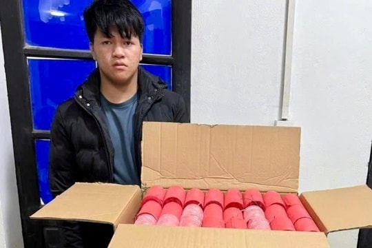 Sản xuất gần 76 kg pháo nổ, Bùi Tuấn Ngọc phải vào tù