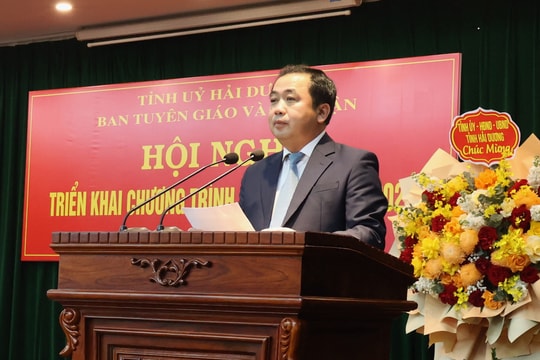 Công tác tuyên giáo và dân vận phải đi trước mở đường