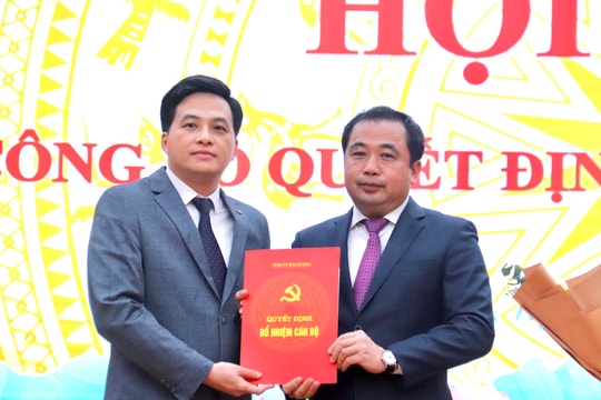 Đồng chí Lê Anh Dũng giữ chức Bí thư Huyện uỷ Thanh Miện