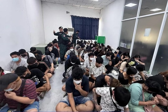 Campuchia trục xuất 119 người Thái Lan trong chiến dịch truy quét lừa đảo