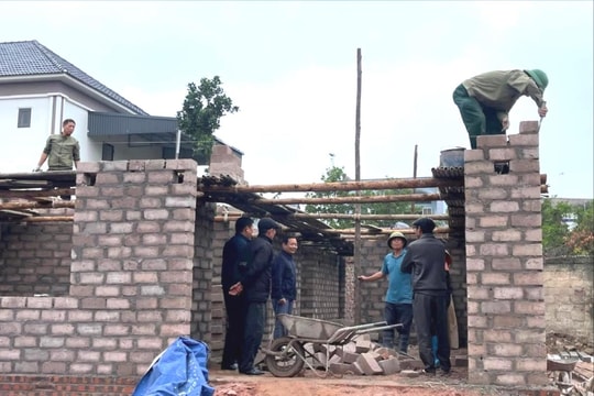 Chí Linh xóa nhà tạm, nhà dột nát
