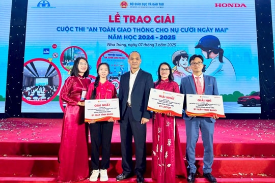 Hải Dương giành 2 giải nhất Cuộc thi 'An toàn giao thông cho nụ cười ngày mai'