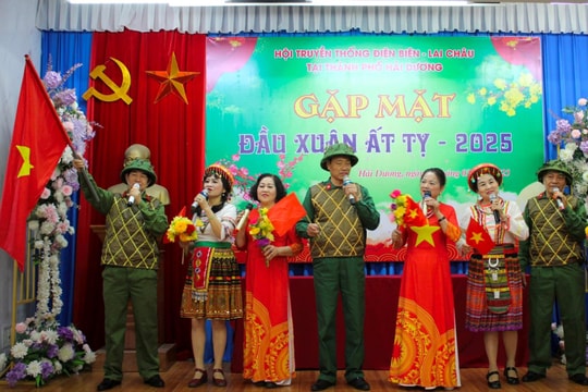 Hội Truyền thống Điện Biên, Lai Châu tại TP Hải Dương gặp mặt đầu xuân