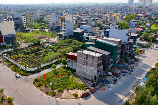 80% lô đất trúng đấu giá tại Hà Đông bị bỏ cọc