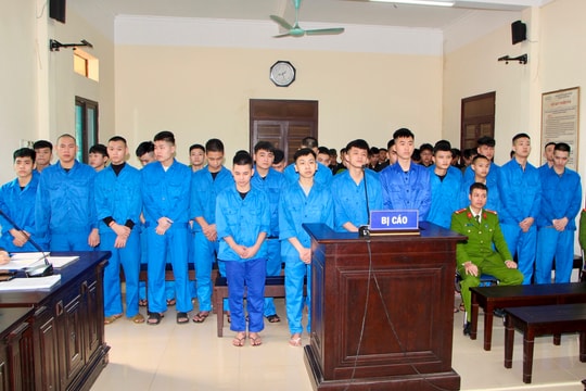 51 thanh thiếu niên đánh nhau, gây rối trật tự công cộng ở Gia Lộc, Ninh Giang, Tứ Kỳ hầu tòa
