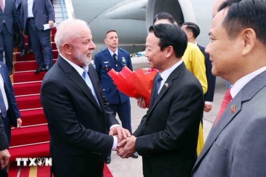 Tổng thống Brazil Lula da Silva thăm cấp Nhà nước tới Việt Nam