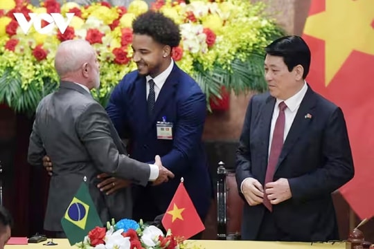 Nguyễn Xuân Son nhận vinh dự đặc biệt khi Tổng thống Brazil thăm Việt Nam