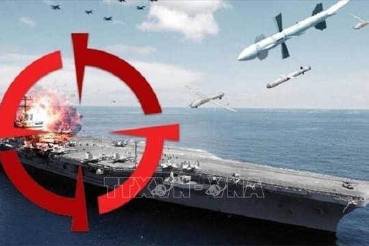 Houthi tiếp tục tấn công tàu sân bay Mỹ