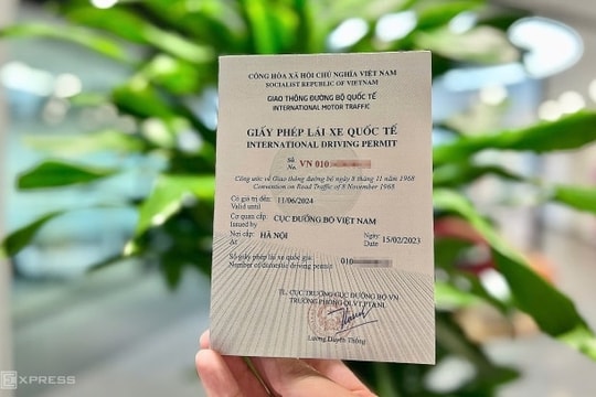Dừng cấp online bằng lái xe quốc tế đến tháng 6