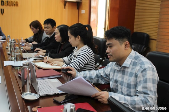 Hai Duong completes documents for province merger and arrangement of commune-level administrative units to send to the Ministry of Home Affairs