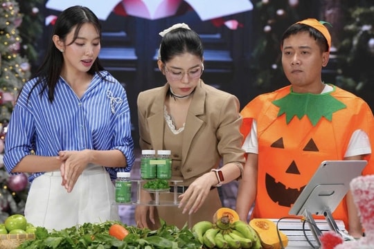 Hoa hậu Thùy Tiên bị phạt 25 triệu đồng vì quảng cáo sản phẩm kẹo rau củ Kera