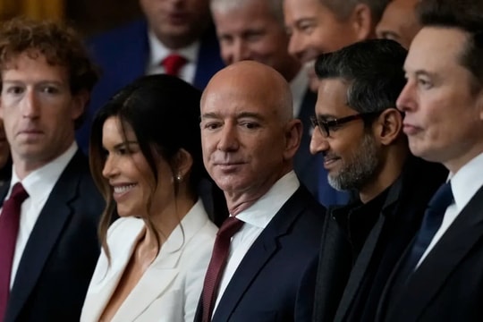 Musk, Bezos và Zuckerberg mất hơn 23 tỷ USD trong 2 ngày sau đòn thuế của Tổng thống Trump
