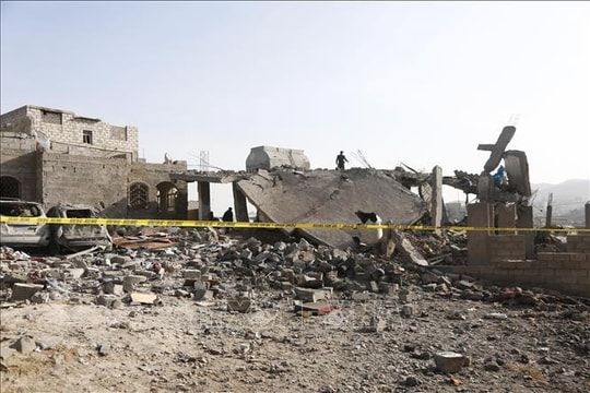 Houthi cáo buộc Mỹ không kích nhiều địa điểm ở Yemen