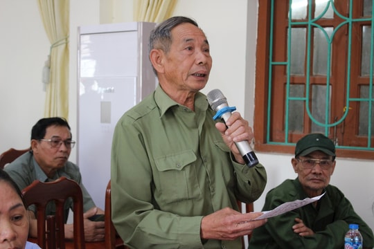 Thống nhất thủ tục, mẫu lấy ý kiến nhân dân về sắp xếp sáp nhập đơn vị hành chính