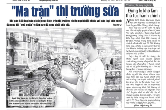 Xem gì trên báo Hải Dương ngày 17/4?