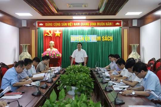 Tất cả 12 huyện, thị xã, thành phố của Hải Dương đã thành lập ban chỉ đạo sắp xếp đơn vị hành chính cấp xã