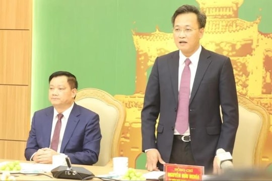Hưng Yên và Thái Bình họp về thực hiện Đề án hợp nhất hai tỉnh