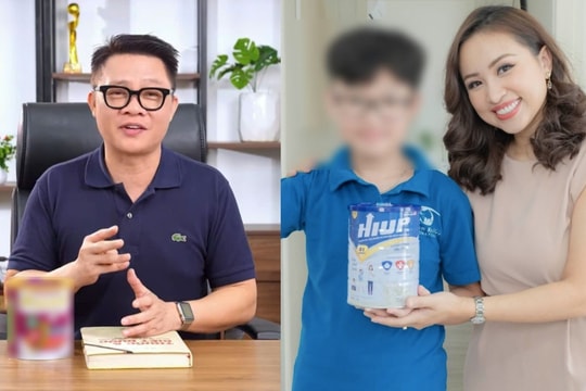 Quảng cáo sữa sai sự thật, Quang Minh và Vân Hugo có thể bị phạt hơn 100 triệu đồng
