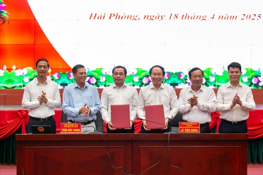 Hải Dương và Hải Phòng thống nhất nhiều nội dung quan trọng liên quan đến hợp nhất