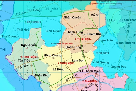Một xã ở Thanh Miện mang tên cố Phó Chủ tịch nước Nguyễn Lương Bằng