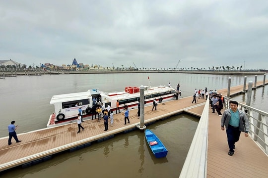 Great opportunities from Hai Phong's waterway tourism