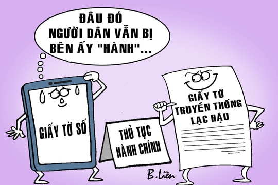 Giảm giấy tờ hành chính