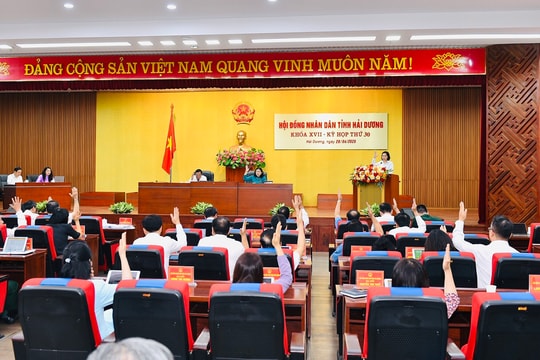 Toàn văn nghị quyết của HĐND tỉnh Hải Dương về hợp nhất tỉnh Hải Dương và TP Hải Phòng