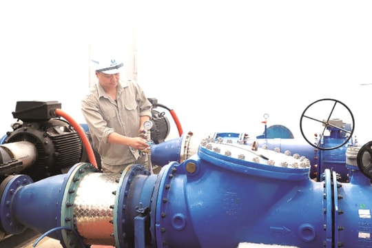 Chi nhánh Kinh doanh nước sạch số 5 tận thu 3.000 m3 nước nguyên liệu mỗi ngày