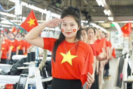 Rực rỡ sắc đỏ trong doanh nghiệp ở Hải Dương