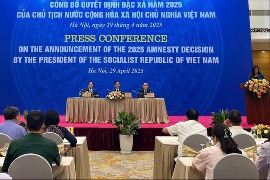 Chủ tịch nước đặc xá cho hơn 8.000 phạm nhân