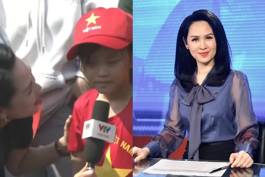 Màn ứng biến tinh tế gây sốt của nữ MC trên sóng trực tiếp lễ kỷ niệm 30/4