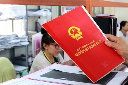 Chi tiết thủ tục đính chính sổ đỏ khi sáp nhập tỉnh, thành