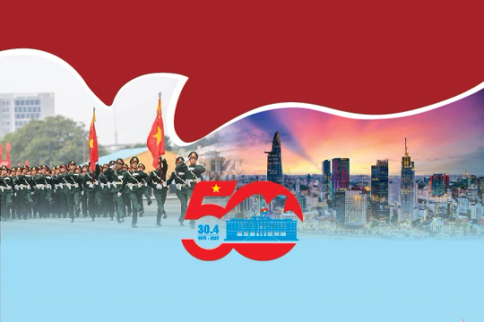 Grand parade schedule on April 30 in Ho Chi Minh City