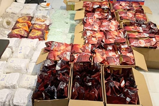 Công an TP Hồ Chí Minh bắt đường dây mua bán 245 kg ma túy