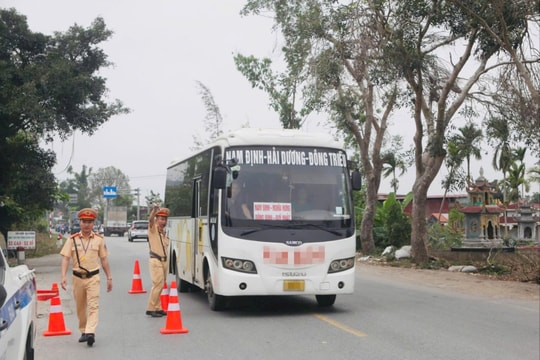 129 drivers were punished for violating alcohol concentration in Hai Duong during the holiday
