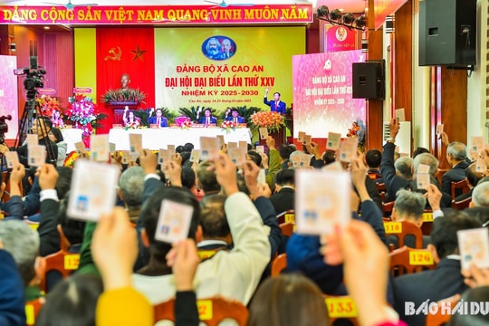 Đảng bộ các xã, phường, thị trấn hoàn thành báo cáo chính trị trình đại hội của đảng bộ mới trước 30/6