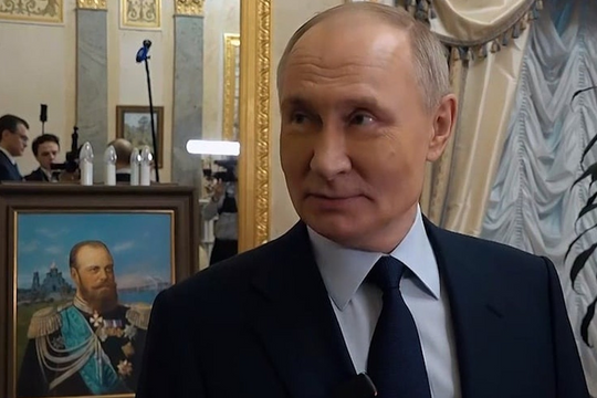President Putin shows off his residence inside the Kremlin for the first time