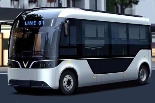 VinFast launches small electric bus EB 6