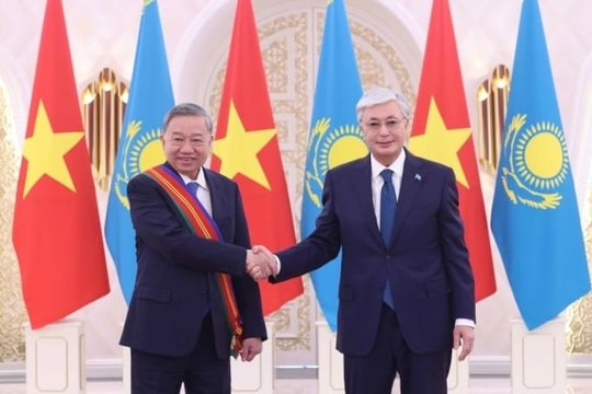 Nâng cấp quan hệ giữa Việt Nam và Kazakhstan lên Đối tác chiến lược