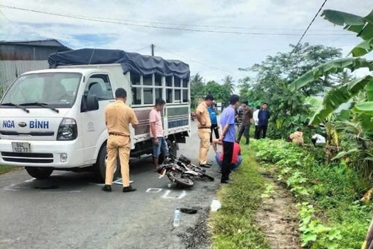 Vinh Long Provincial Police prosecute the accident that killed a female student
