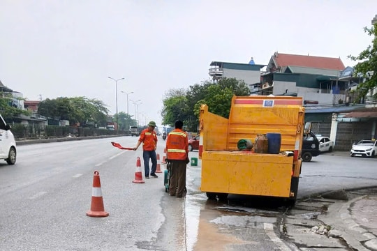 Sửa chữa, cải tạo nhiều hạng mục trên quốc lộ 5 qua Hải Dương