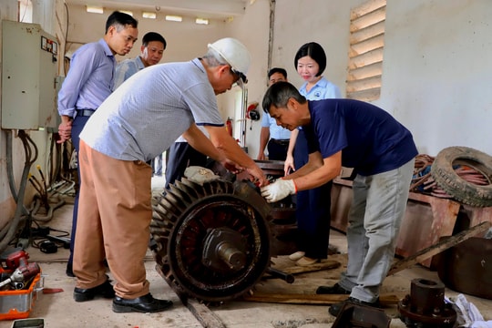 Vùng trũng thấp nhất ở Hải Dương sẵn sàng chống úng